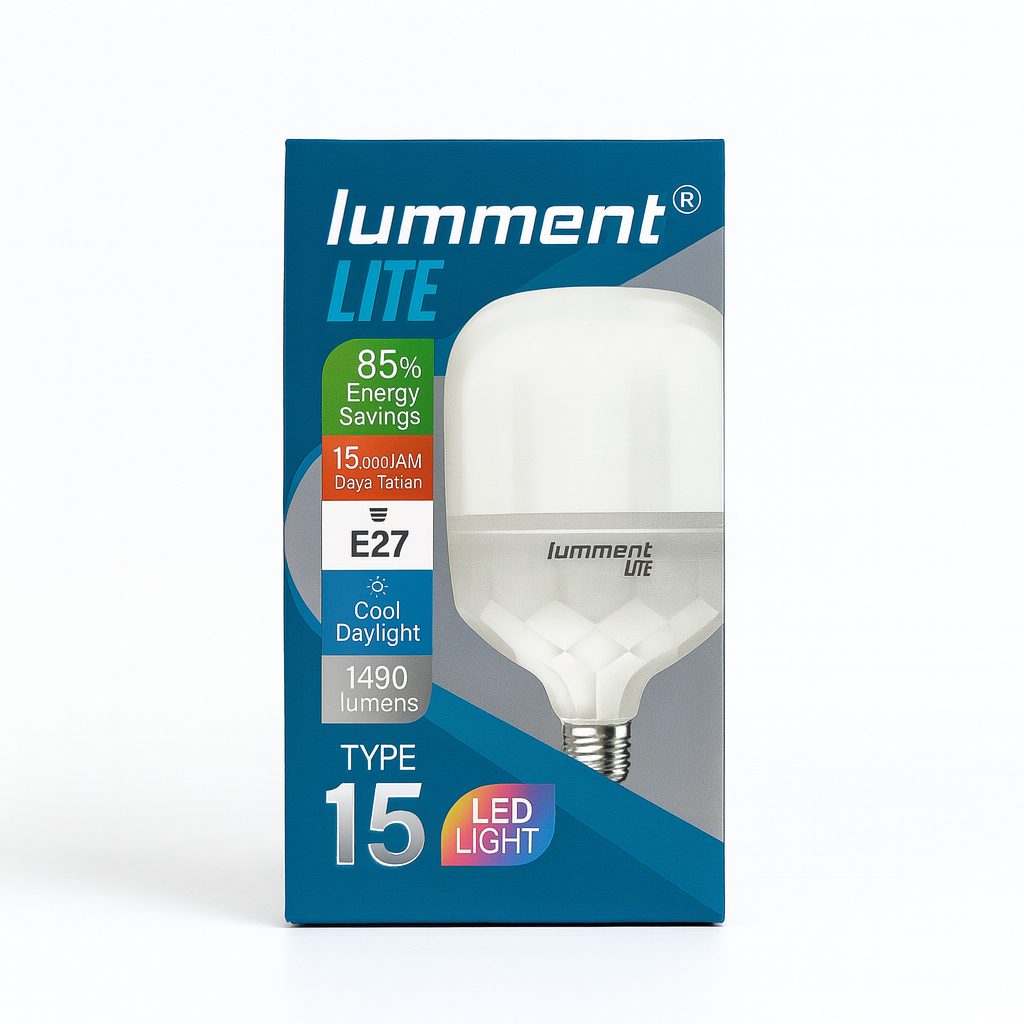 LUMMENT Lite Lampu Capsule Hemat Energy Type 15 - Cahaya Putih
