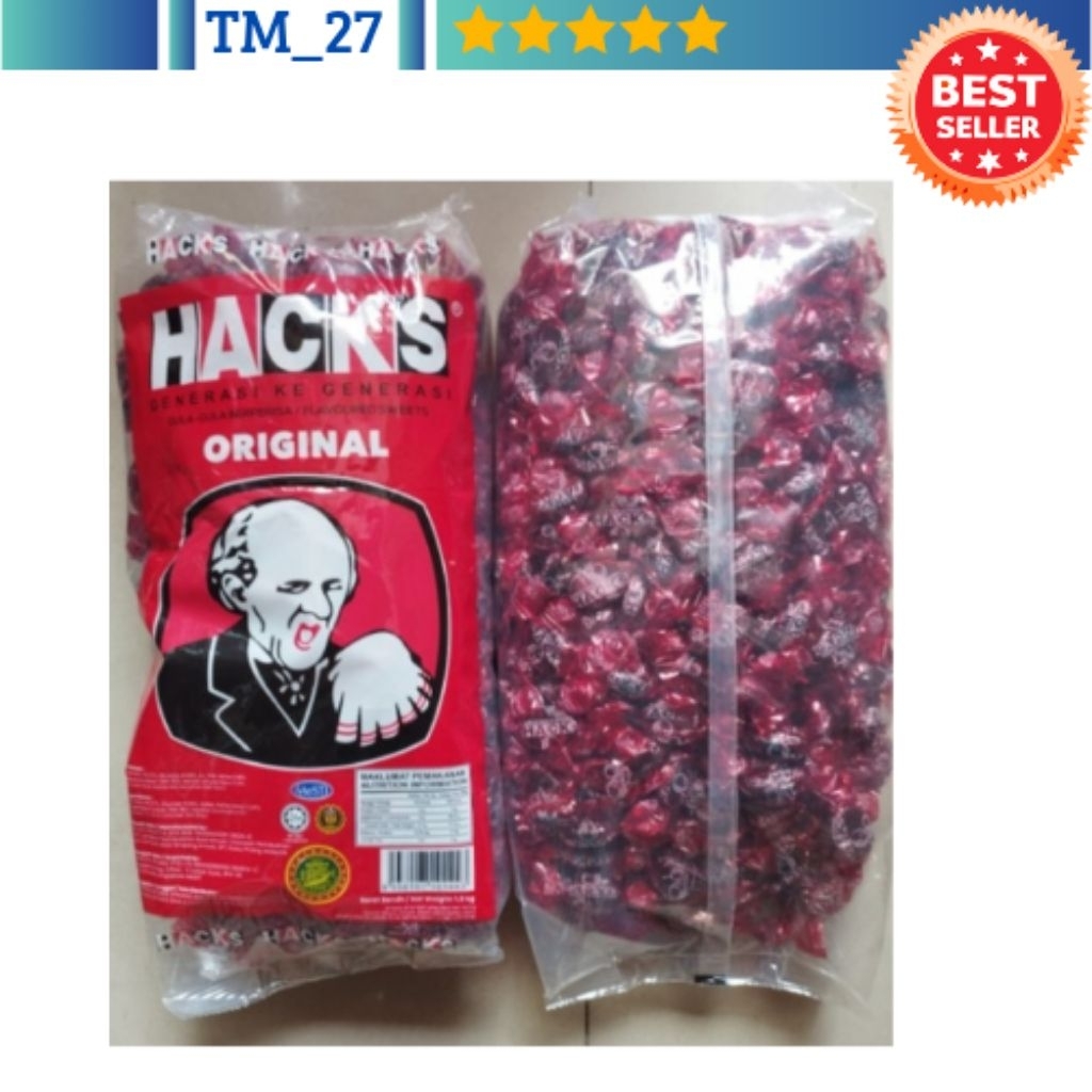 

Permen Hacks Original Malaysia 1.8 kg