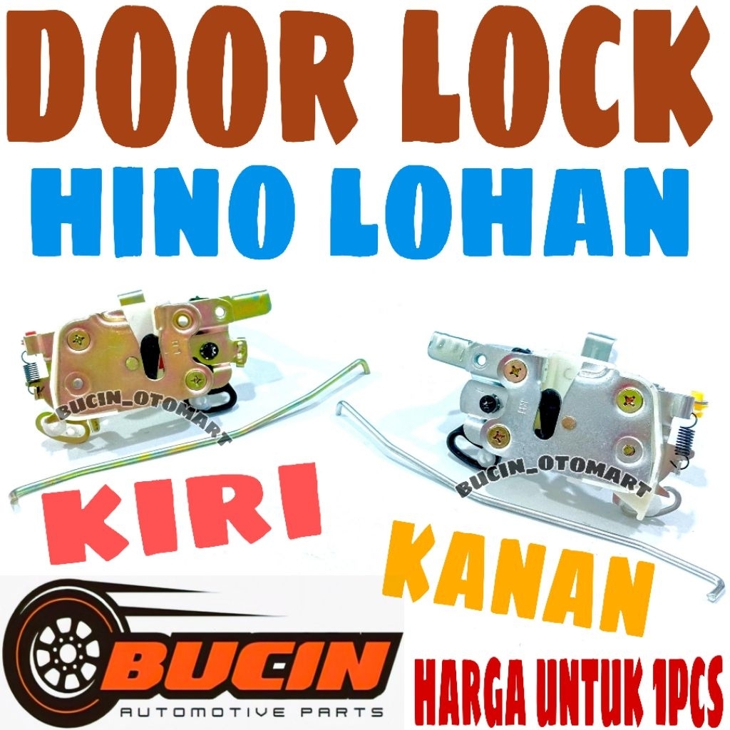 DOOR LOCK / KUNCI PINTU MOBIL HINO LOHAN - TERSEDIA KANAN DAN KIRI (HARGA UNTUK 1PCS)
