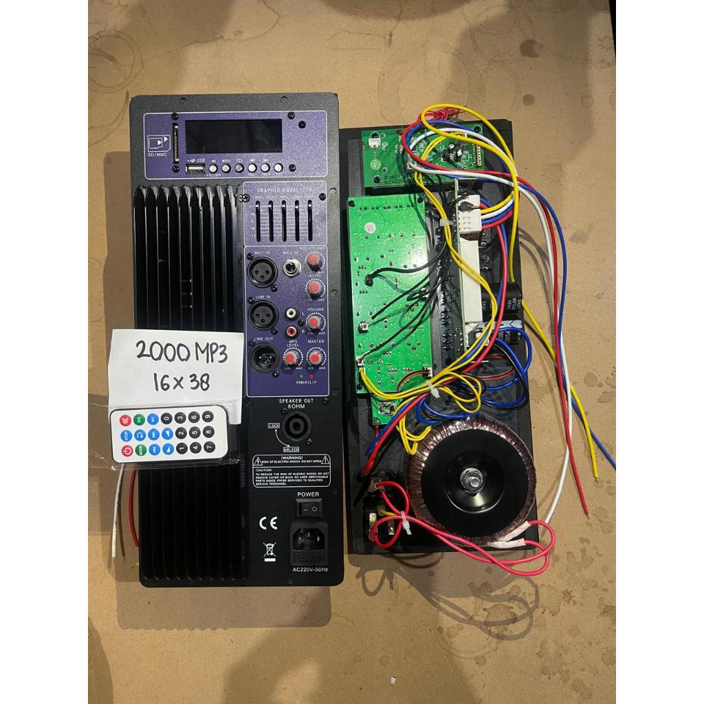 power kit Aktif/mesin Speaker Active Bluetooth Equalizer Usb