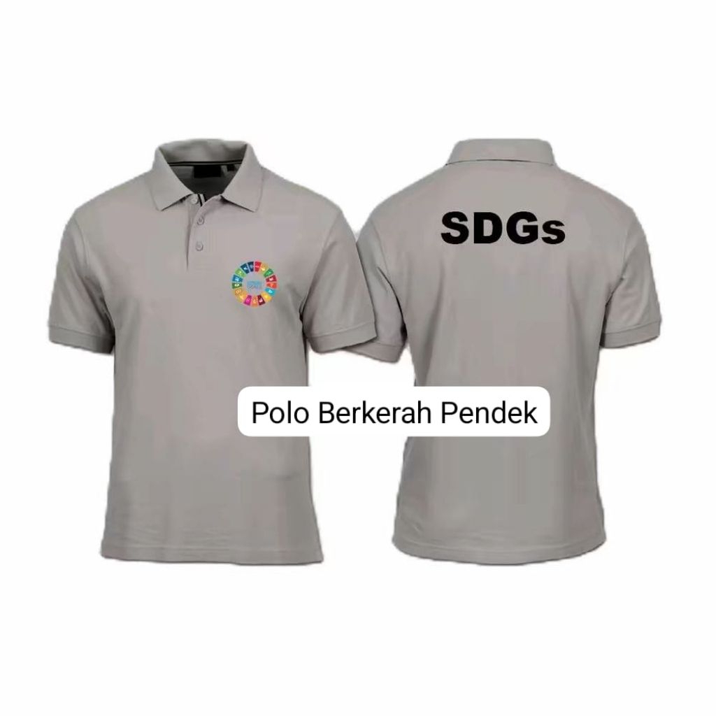 KAOS POLO BERKERAH SDGs DESA BISA REQUEST NAMA desa Di kaos // KAOS POLO SDGS DESA BISA CUSTOME NAMA