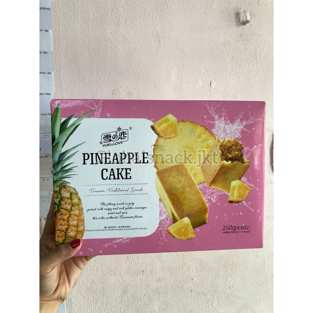 

YUKI AND LOVE PINEAPPLE CAKE 250g