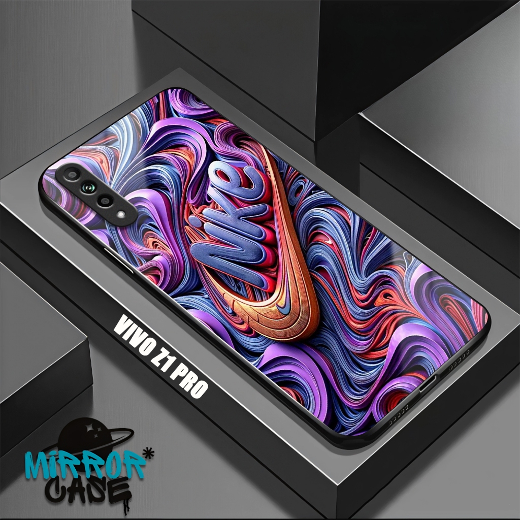 Softcase  Vivo Z1 Pro Casing Glossy Vivo Z1 pro Vivo 1951 1918 Case kaca - Kesing Kaca Kilau - Casin