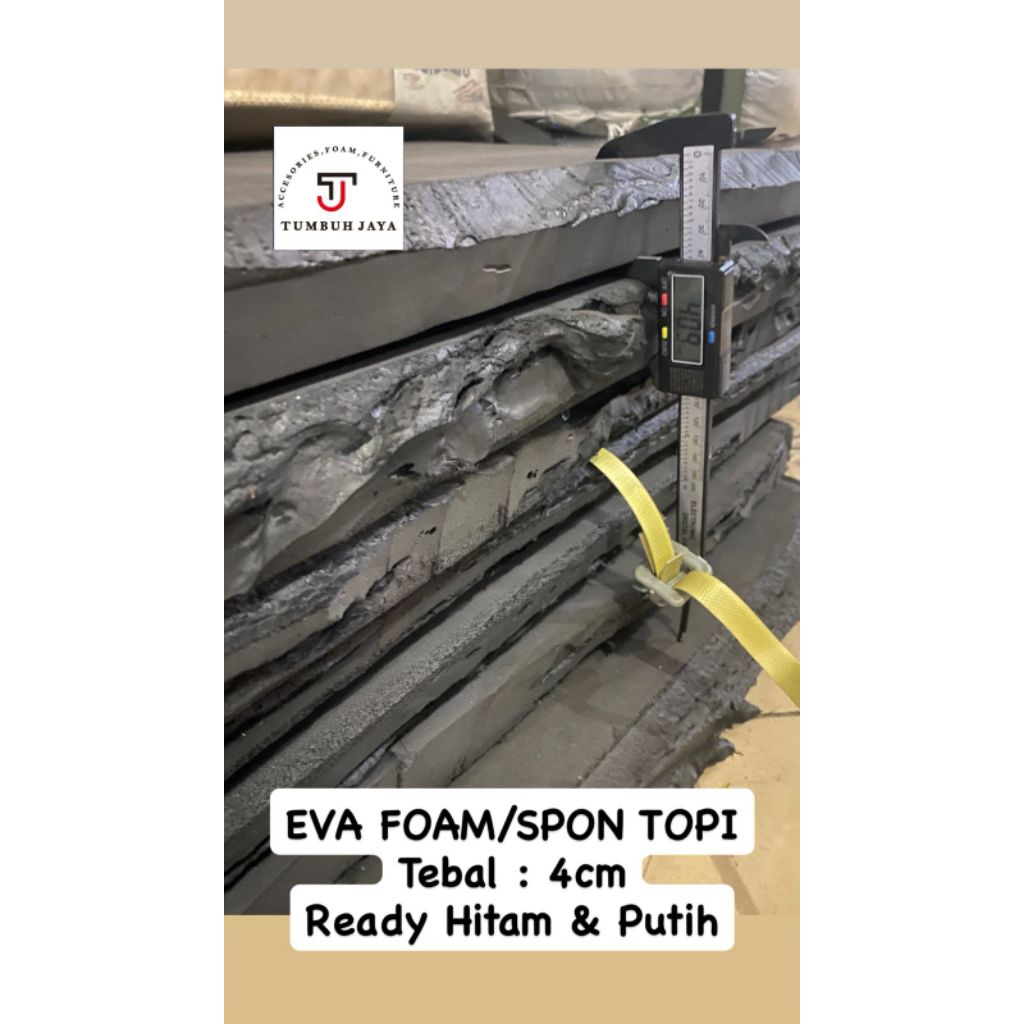 Eva Foam 120x220cm 4cm/Spon Topi/Busa eva/Busa Ati lembaran