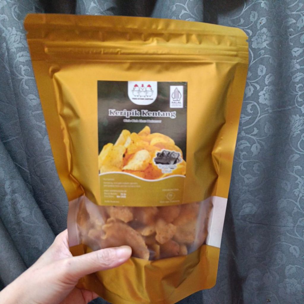 

Keripik Kentang 70gr Khas Makassar