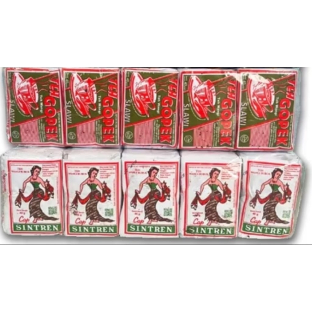

( 2 PACK 20 PCS) TEH GOPEK SINTREN PAKET TEH RACIKAN JUALAN TEH SEHARIHARI TEH SINTREN GOPEK TEH SOLO