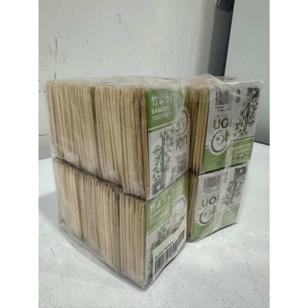 

tooth pick / tusuk gigi / tusuk kue / tusuk buah tusuk gigi refill hygienis sekali pakai