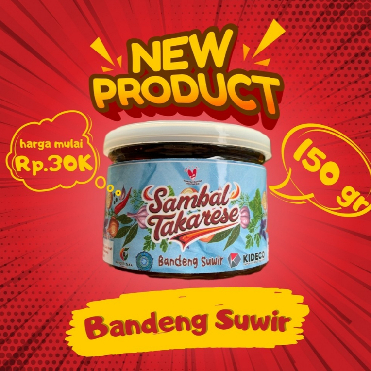 

Sambal Bandeng Suwir Pedas Gurih – Sambal Takarese Homemade 100% Halal