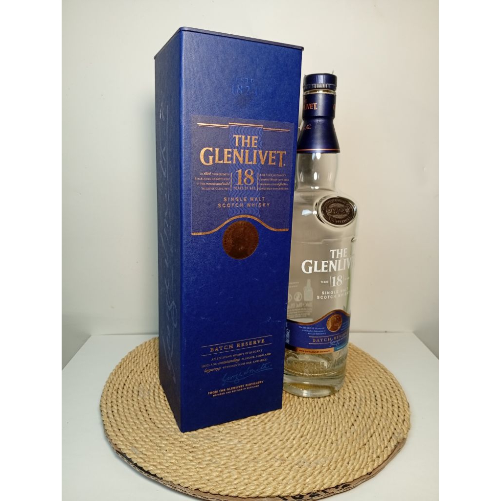 Botol+Box Pajangan Hiasan Dekorasi Glenlivet 18