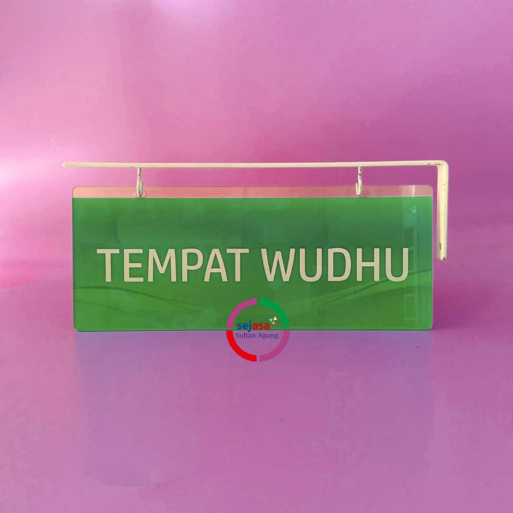 

Akrilik Tempat Wudhu | Akrilik Gantung Tempat Wudhu