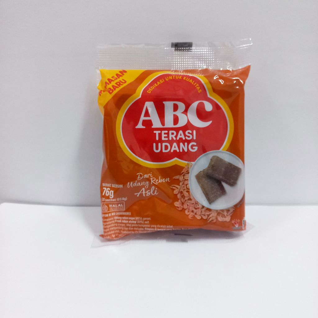 

Terasi Udang ABC 76 gr(isi 20 pcs )