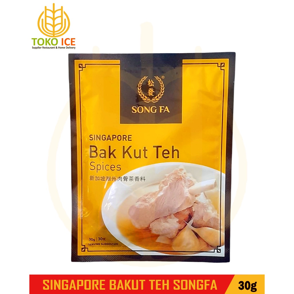 

SINGAPORE BAK KUT TEH SONG FA 30G / Bumbu Bakut teh Song Fa