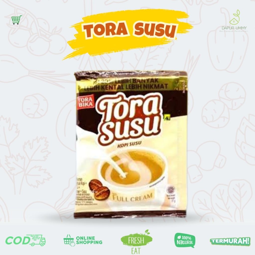 

TORA BIKA • Tora Susu 31gr • 10 sachet
