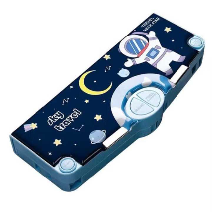 

TTO 072 Tempat Pensil Multifungsi Kotak Pensil Anak Lengkap Peruncing Gunting Isolasi Penghapus Penggaris Alat Tulis Sekolah