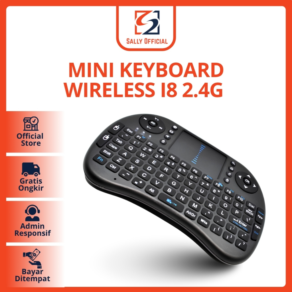 Mini Keyboard Wireless i8 Touchpad Air Mouse for pc smart tv box