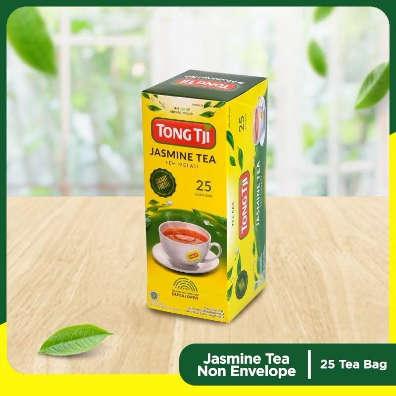 

Tong Tji Jasmine Tea non Amplop 25s, Teh Celup