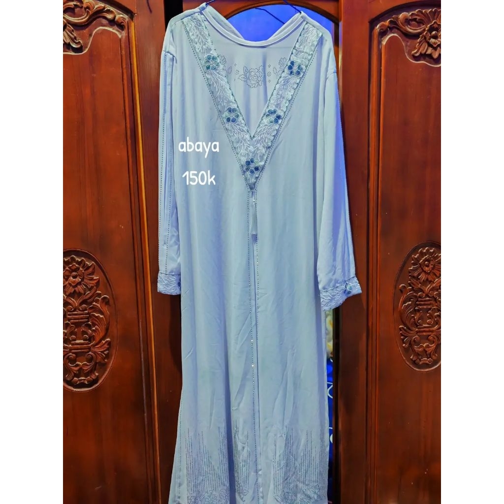 preloved abaya umroh preloved abaya putih