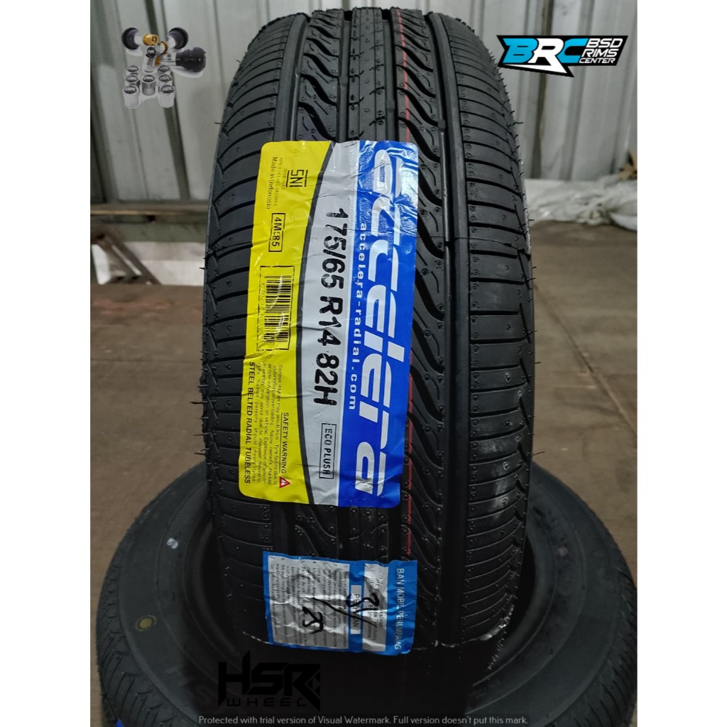 BAN MOBIL SIGRA BRIO CALYA UKUREAN 175 65  RING 14 ACCELERA ECO PLUSH NIK TERBARU