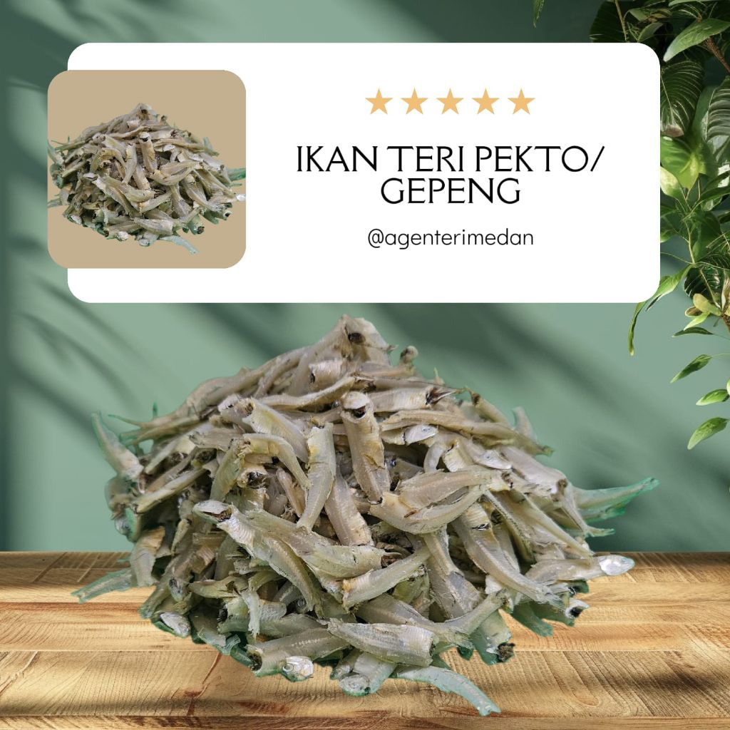 

IKAN TERI PEKTO / GEPENG KHAS TANJUNG BALAI
