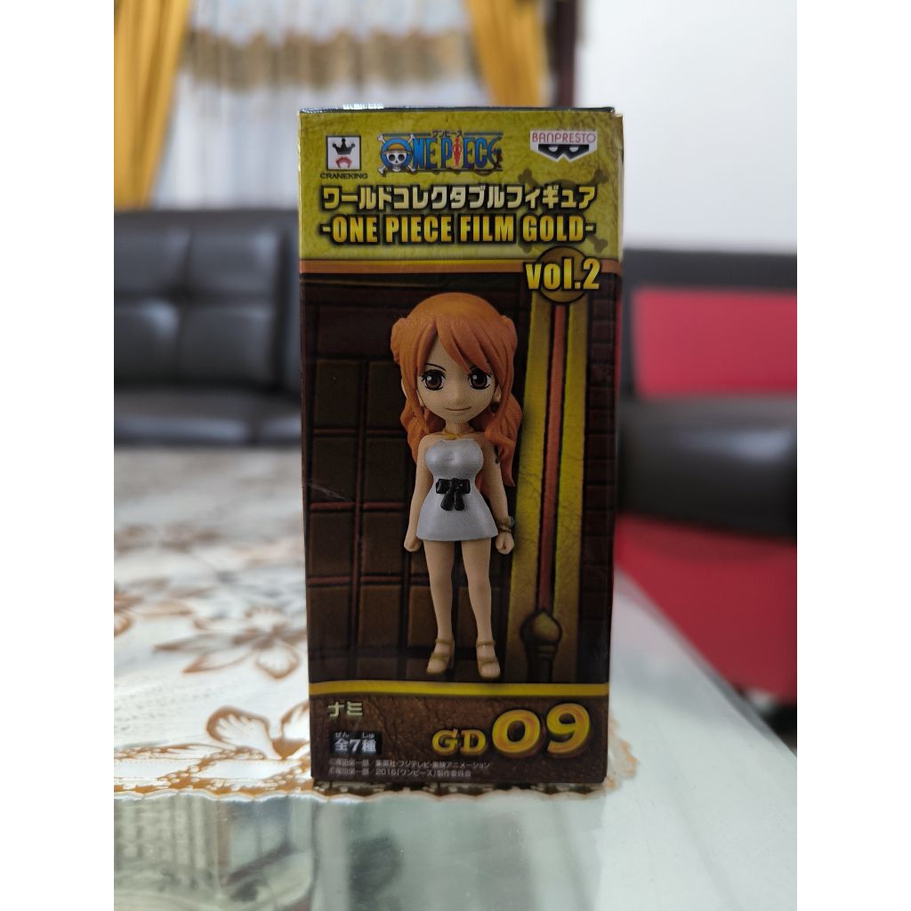 WCF Nami Movie Gold One Piece Original Figure