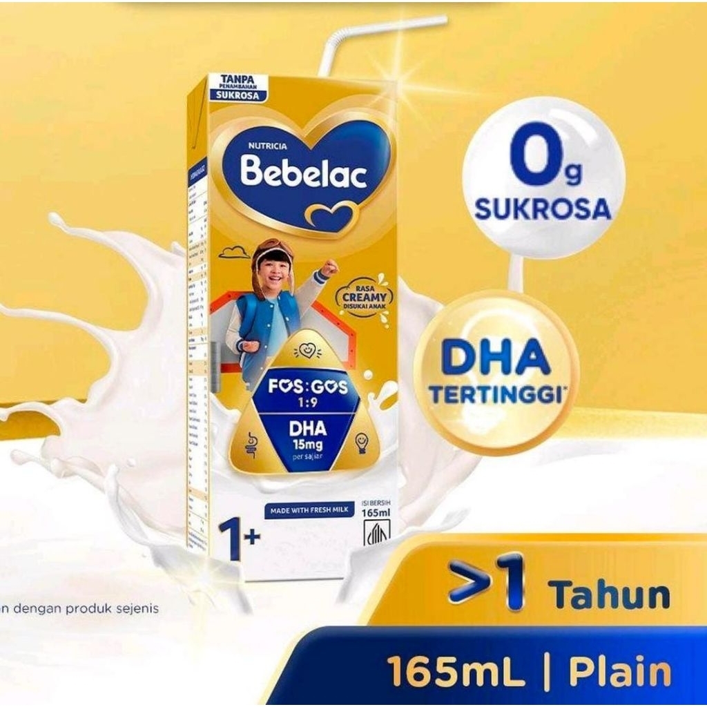 

Bebelac 1+ Susu UHT Creamy 165ml 1 dus
