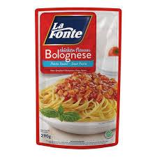

La Fonte Saus Spaghetti 290gr | LaFonte Saus Spaghetti 290gr | Saus Pasta Bolognese & Carbonara