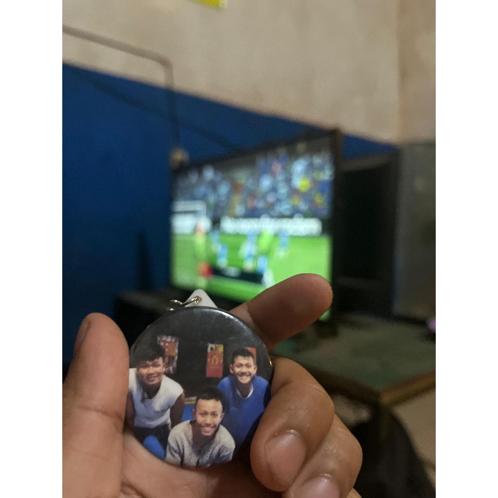 Gantungan Kunci Satu Sisi Custom