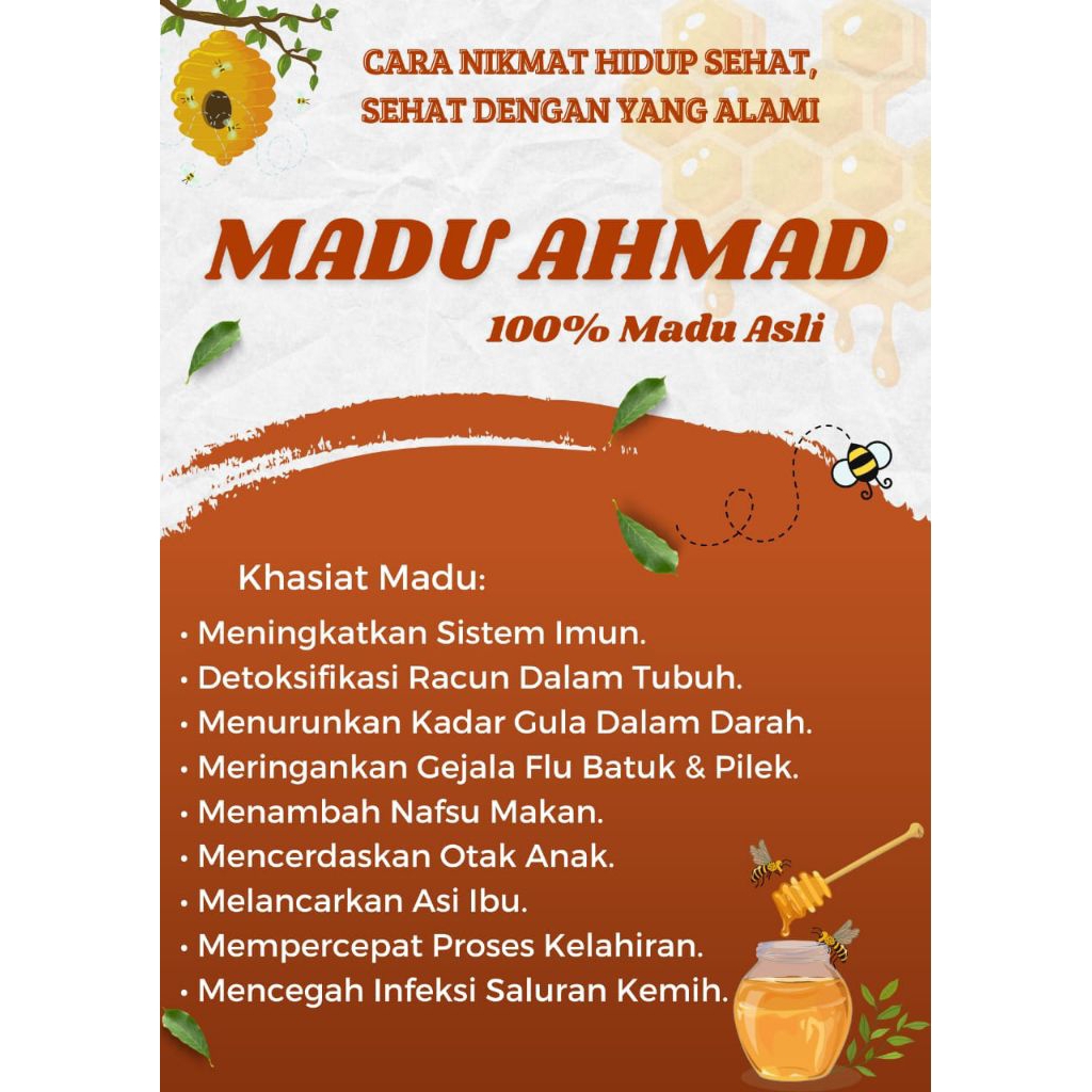 

Madu murni Multiflora 1kg