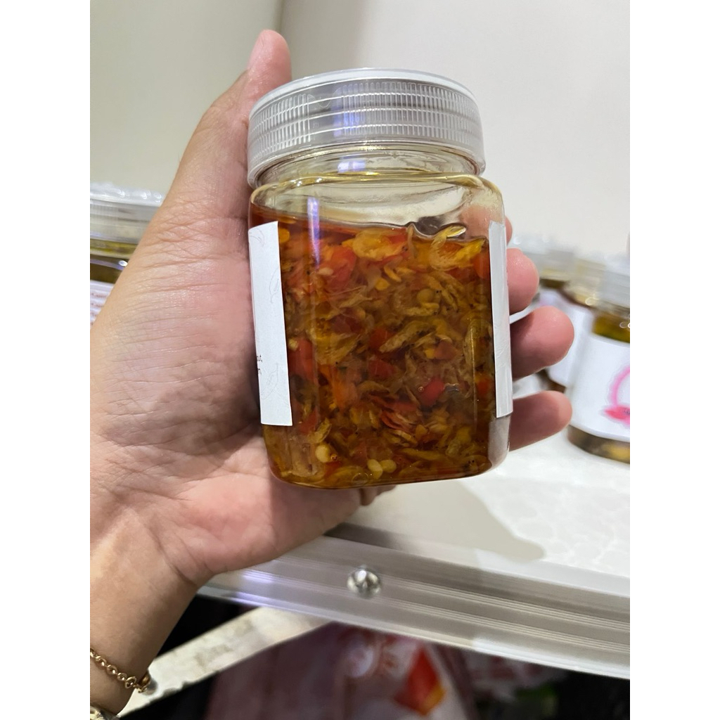 

sambal merah rebon
