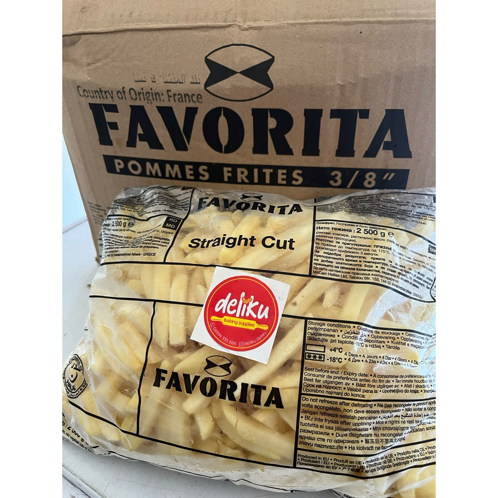 

Mc Cain French Fries straight cut 2.5kg