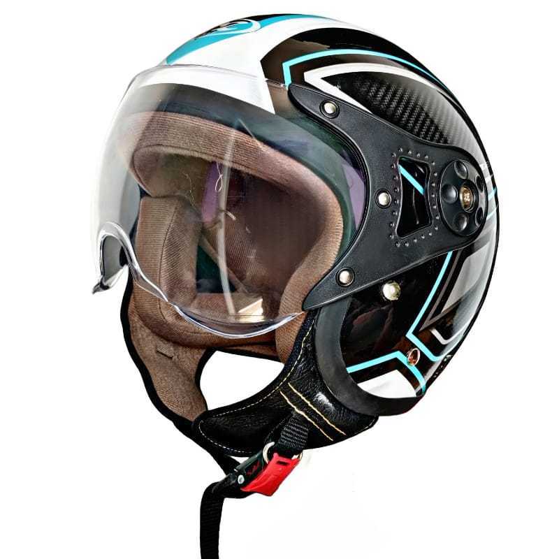 ARZ- Helm  half face wanita hijab /helm hijab/helm wanita/helm keren/helm dewasa/helm murah
