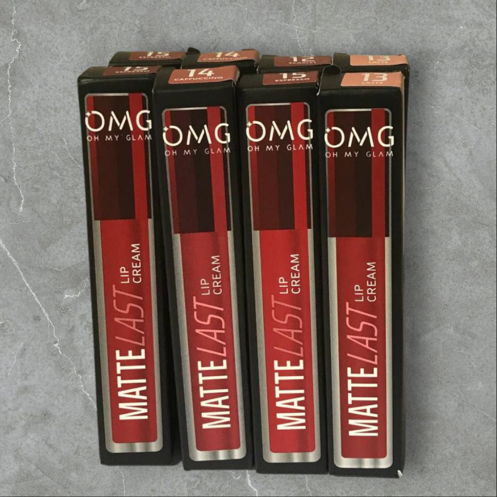 *CO.GROSIR* [NEW] LIPCREAM LIPTINT OMG OH MY GLAM | HANASUI | AZARINE | SALSA