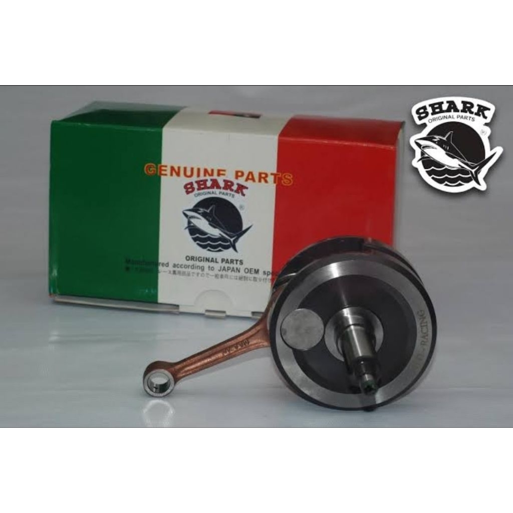 Crankshaft kruk as bandul stroke up jupiter mx new,mx king,vixion shark racing malaysia.