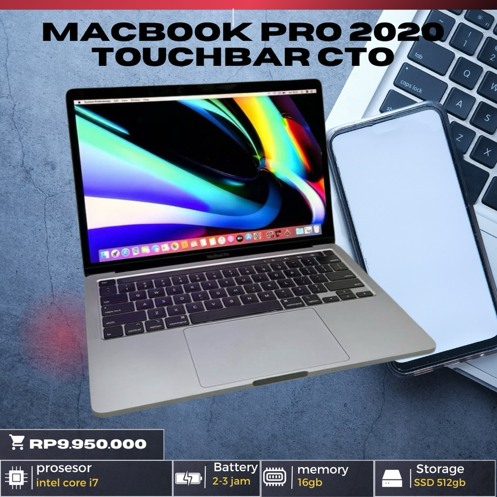 macbook pro 2020 Touchbar CTO