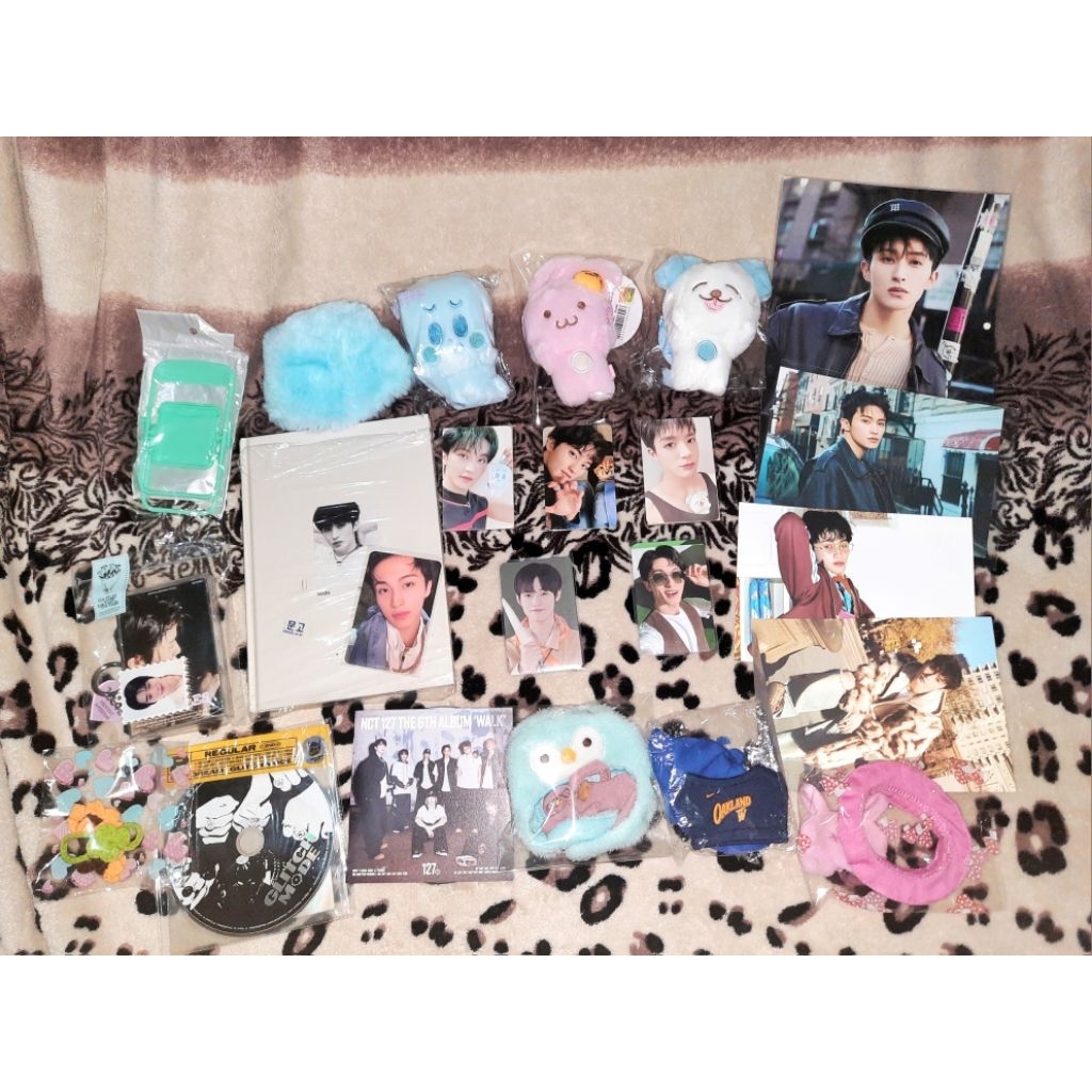 [SPLITPAY ONLY] DOLL NCT 127 DREAM Cheetah Gomdo lee Aeong blue Tyongya Magnet doll Jaennyang 40cm 1