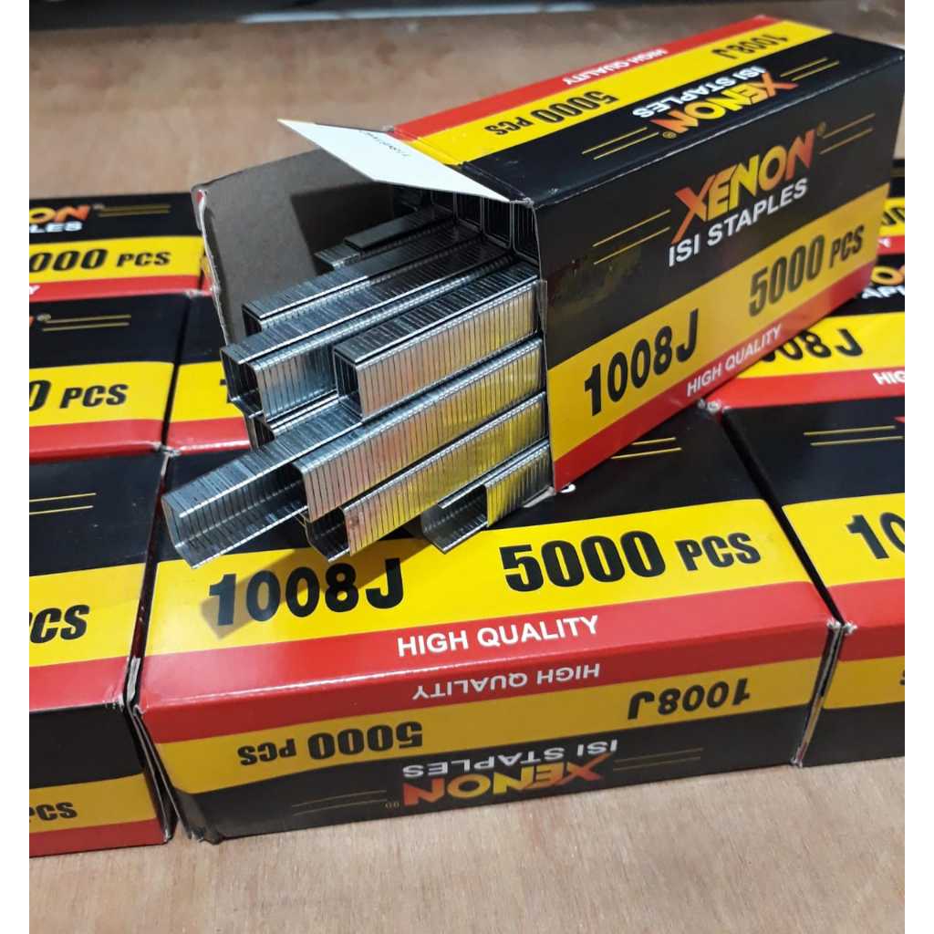 

Isi Staples Tembak 8mm/ Refill Stapler 1008J/ Isi Staples Berkualitas Bentuk U/ Staple Gun Refill 5000pcs