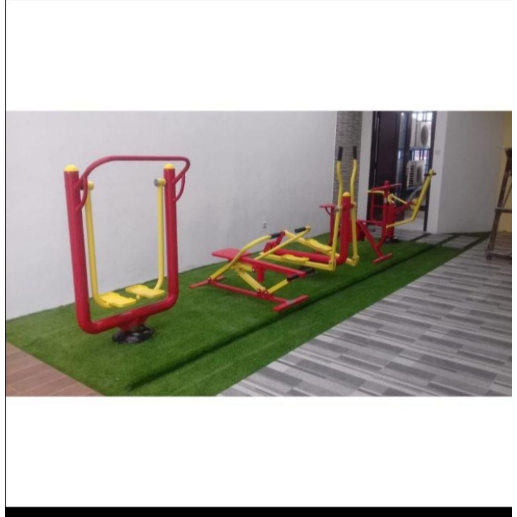 ELLIPTICAL MACHINE- Alat fitnes outdoor taman olahrga