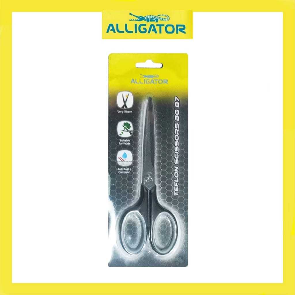 

Gunting Scissor Alligator Black Edition BG 87 / Teflon Scissor BG87