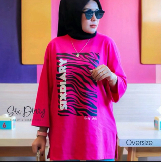 [NEW] KAOS OVERSIZE SIX DIARY ORIGINAL NEW