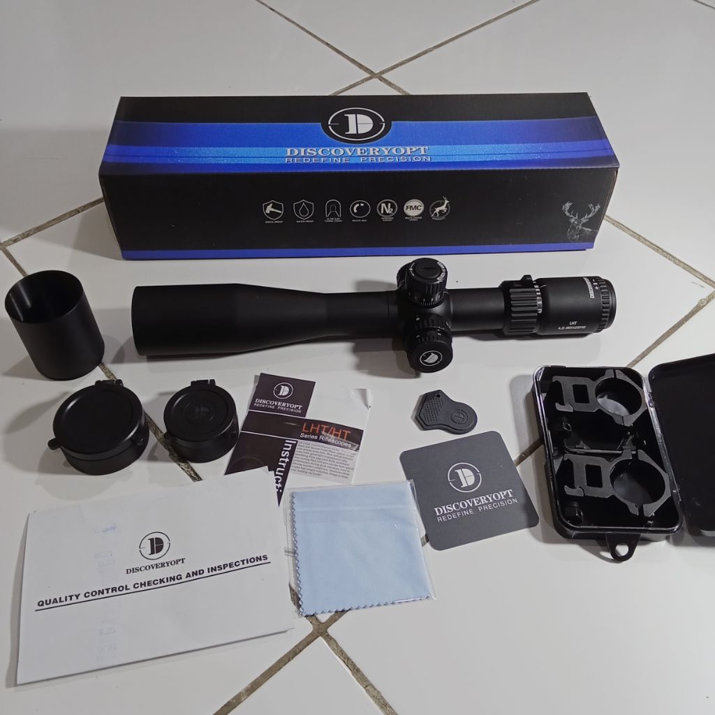 Telescope discovery lht 4.5-18x42 sfir ffp