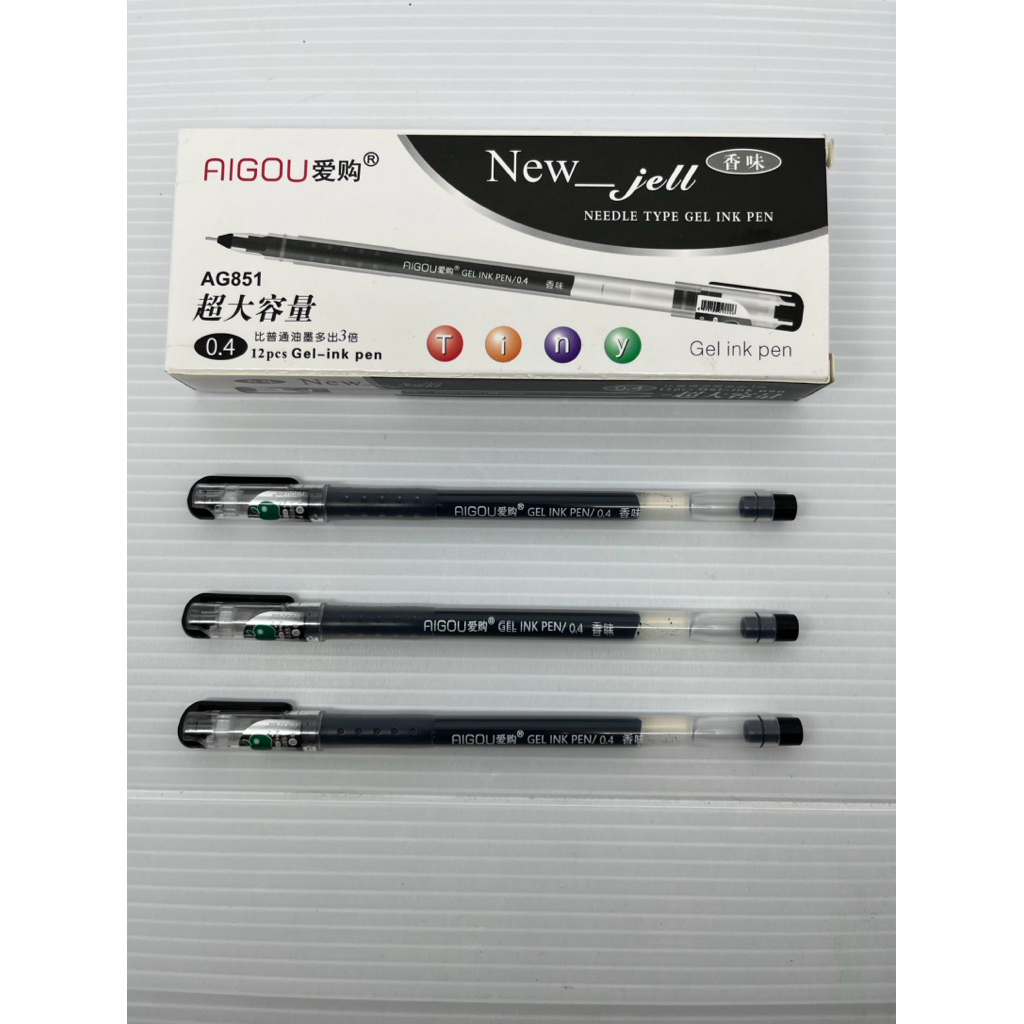 

Bolpen Gel Apel Aigou - Bolpen Viral - Bolpen Apel Tinta Hitam Stationery