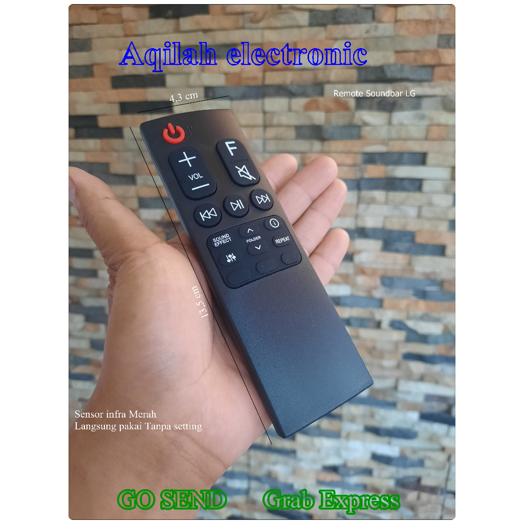 Remote soundbar LG remote home audio Soundbar LG AKB75595331