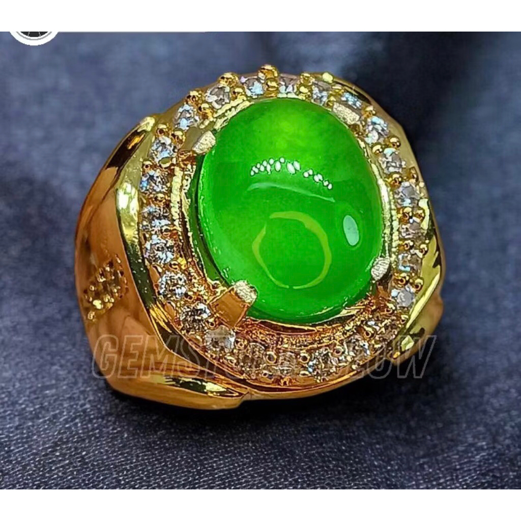 CINCIN BATU GIOK BURMA ORIGINAL