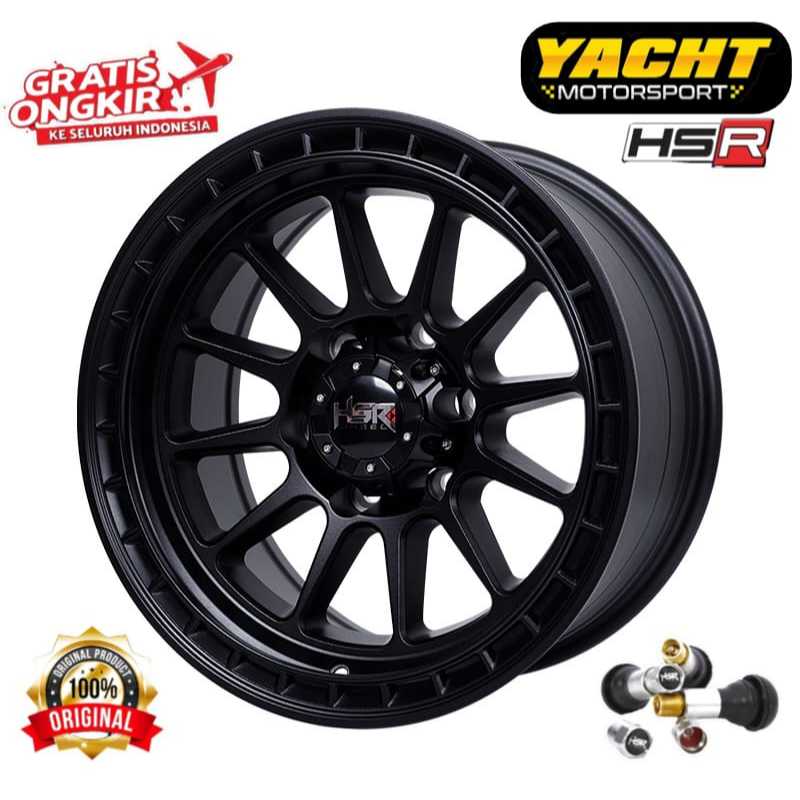 Velg HSR Ring 17 Model Offroad Mobil Pajero Hilux Ford Colorado Dll