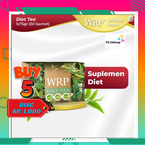 WRP Diet Tea 30 Sachet Suplemen Teh Hijau