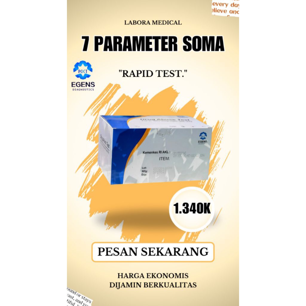7 PARAMETER SOMA/K2 EGENS 25 PCS