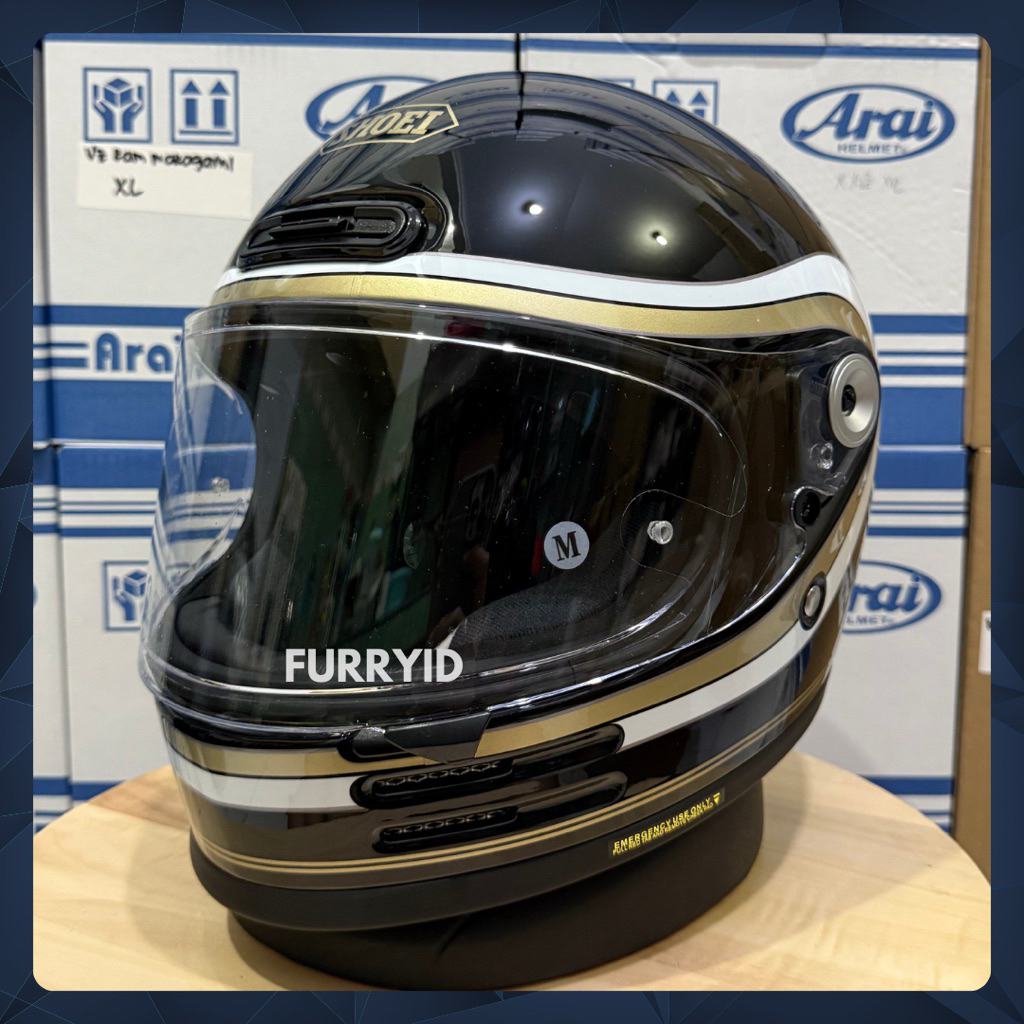 HELM FULL FACE SHOEI GLAMSTER BIVOUAC