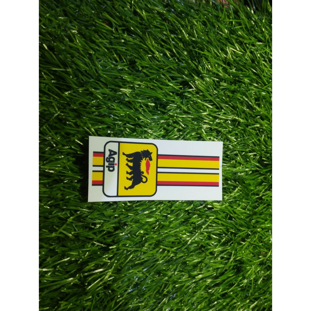 

stiker vinyl agip