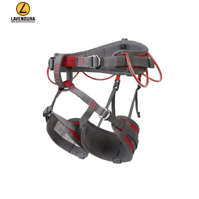LAVENDURA Seat harness half body harness caving climbing rescue survival webing safety belt climbing
