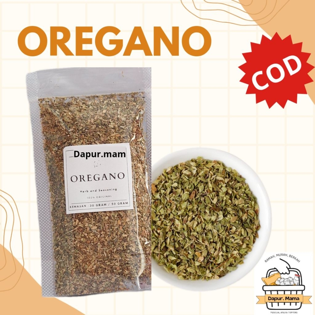 

Oregano 30 Gram /Oregano Flakes / Rempah Murah / Rempah Murni Premium